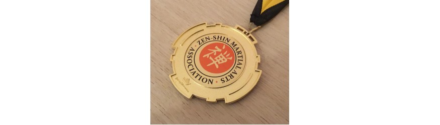 GOLD 80MM SPA MEDAL GOLD 80MM SPA MEDAL